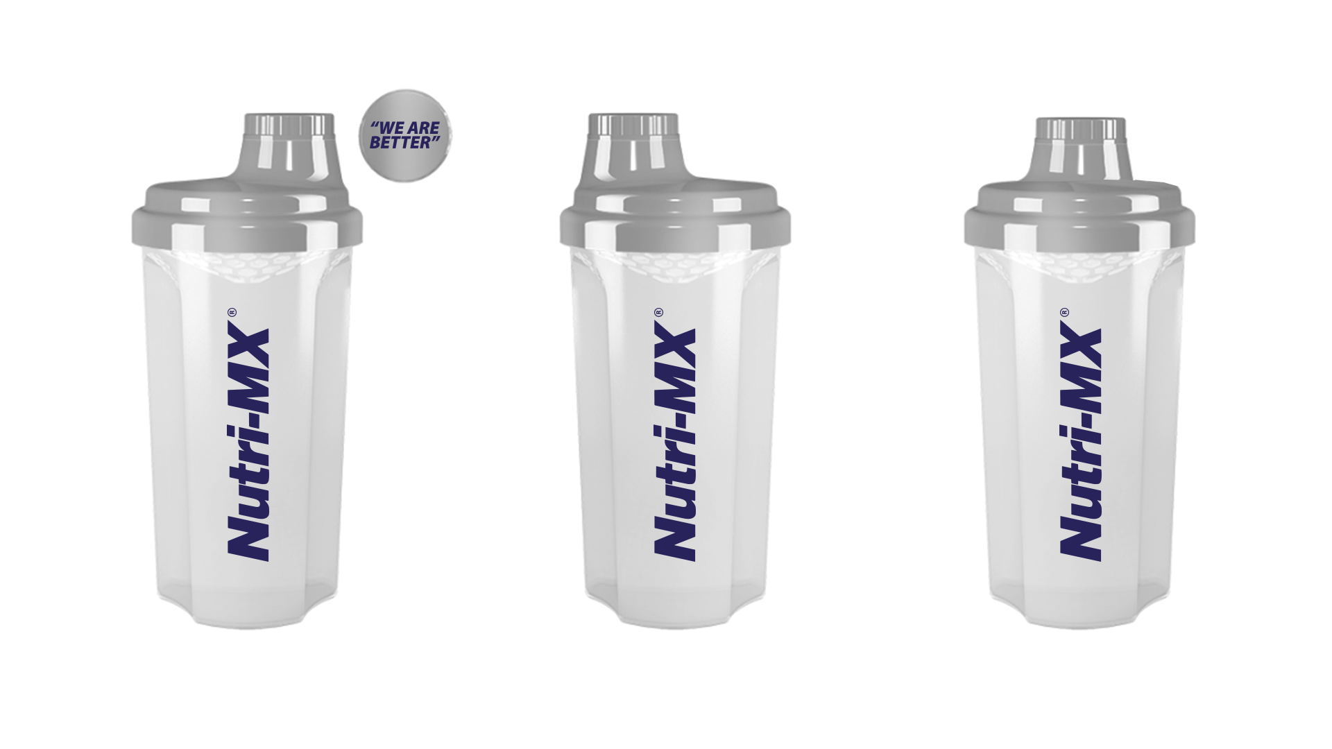 Protein Shaker Bottle with Stainless Steel Mixing Ball – Nutrición