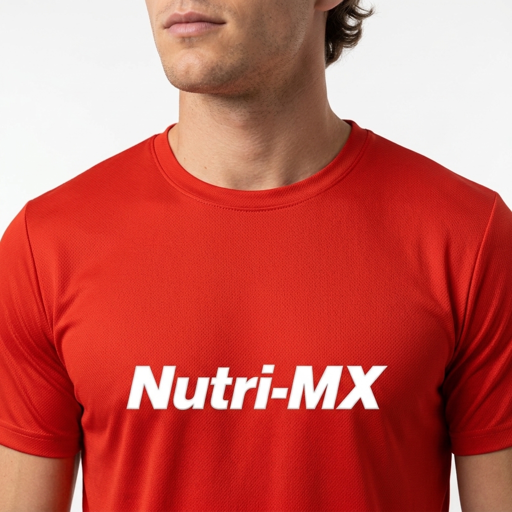T-shirts Nutri-MX ΚΟΚΚΙΝΟ - Image 3