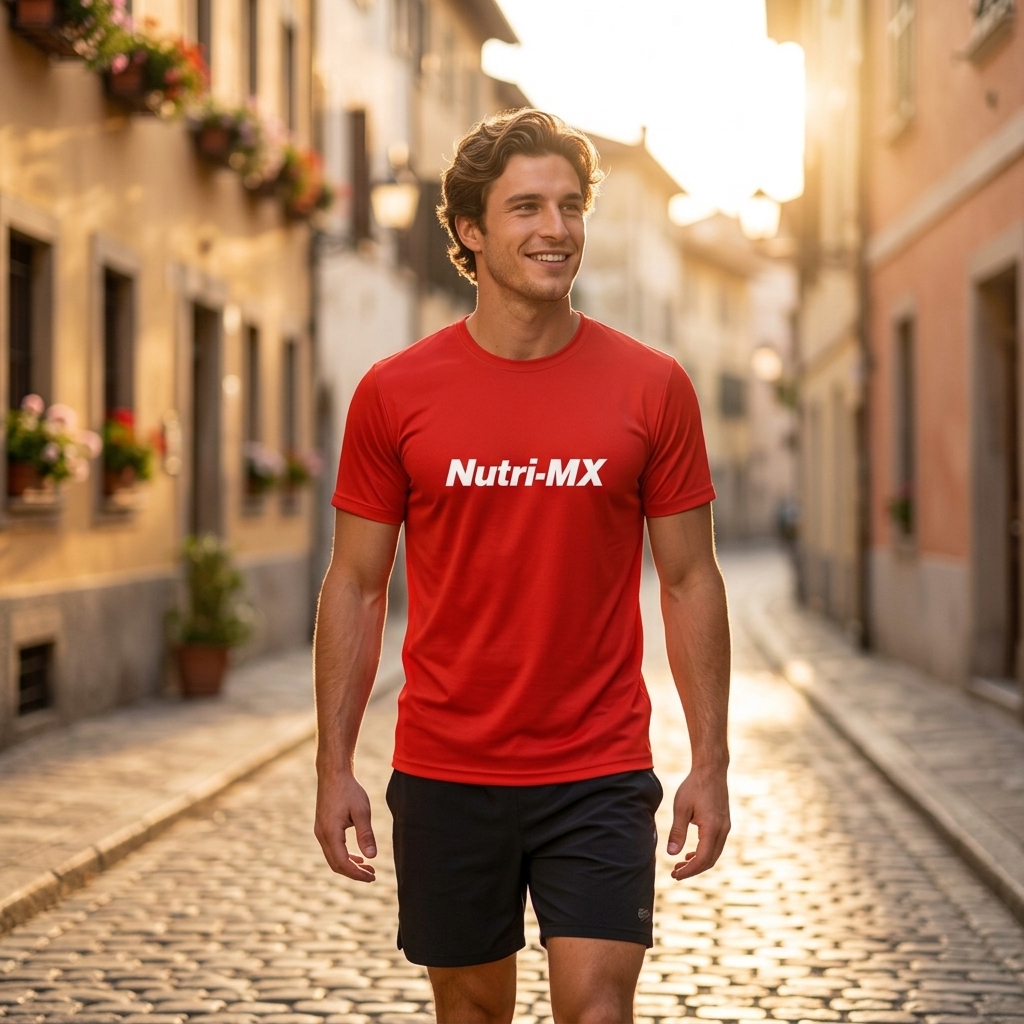 T-shirts Nutri-MX ΚΟΚΚΙΝΟ - Image 4