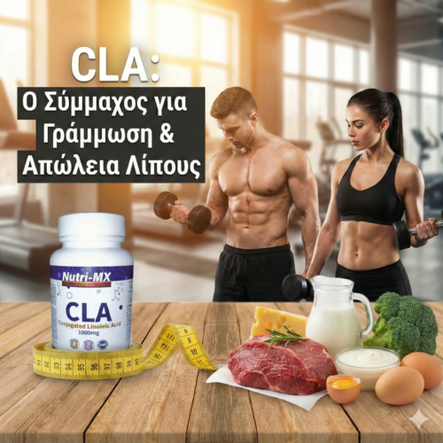 CLA συμπλήρωμα Nutri-MX για γράμμωση
