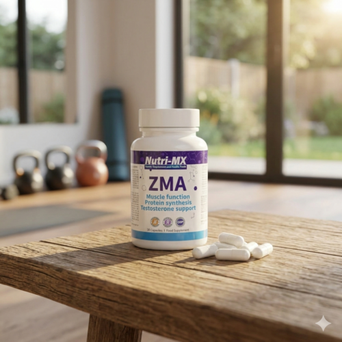 Συμπλήρωμα για αθλητική αποκατάσταση ZMA με μαγνήσιο και ψευδάργυρο