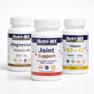 Πακέτο Joint Support + Magnesium+B6 + D3 4000iu+K2