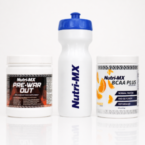 Πακέτο Pre War Out + BCAA Plus + Water Bottle 700ml